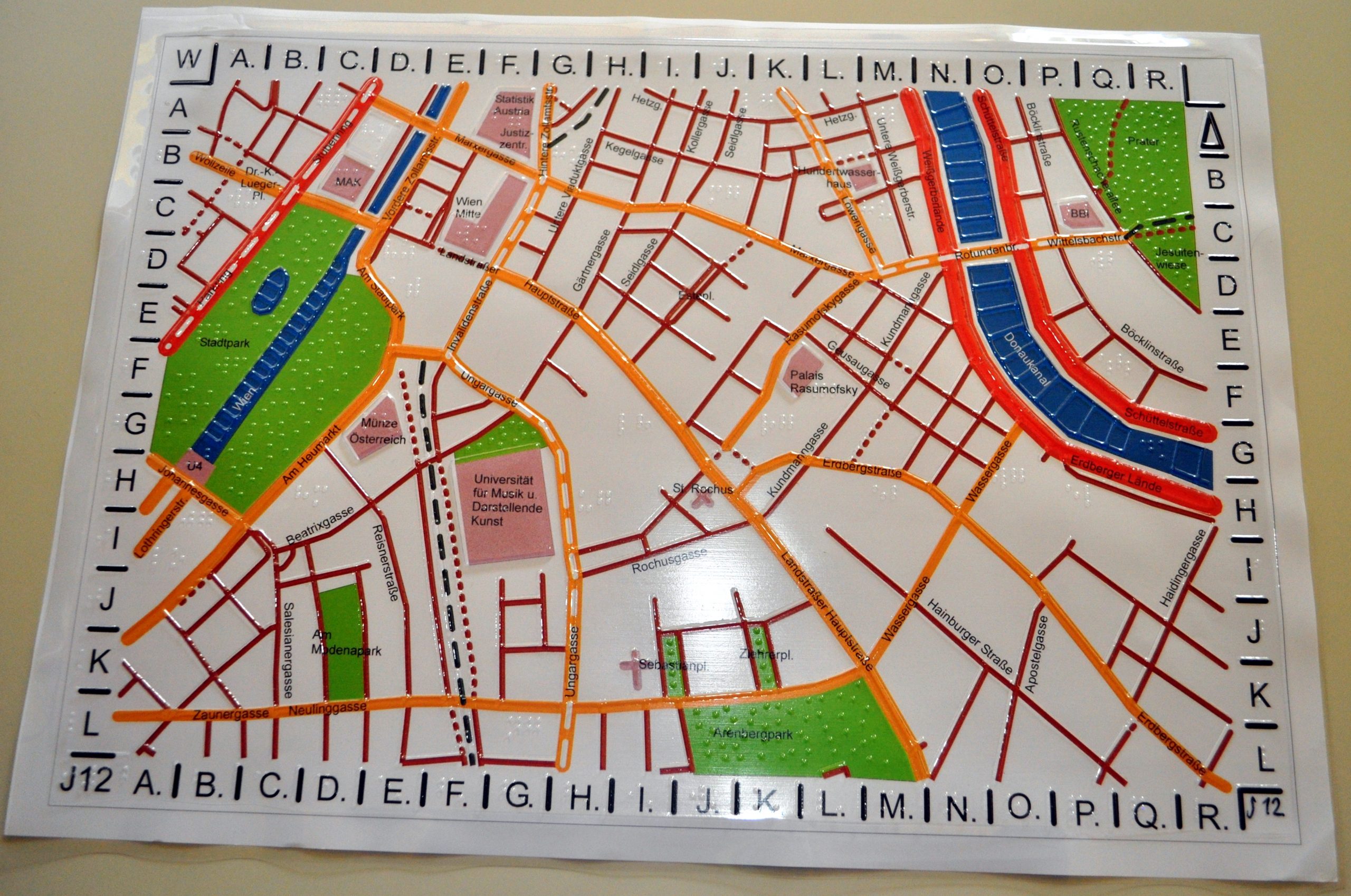 Plan Ausschnitt BBI bis Stadtpark
