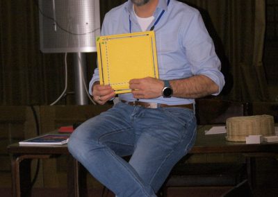 Referent Johannes Weingartner beim Workshop-Vortrag